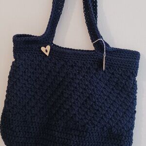Hand crocheted purse